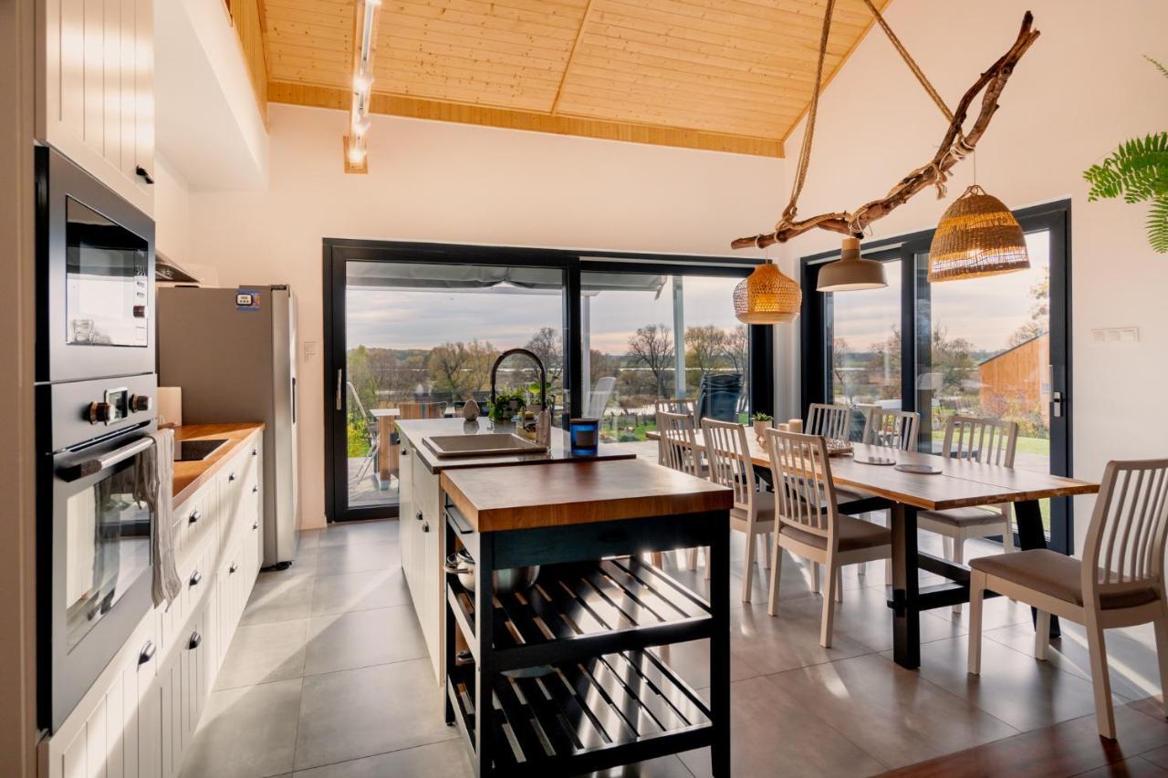 Houses With A View#Sauna#Jaccuzi Gozdowice المظهر الخارجي الصورة